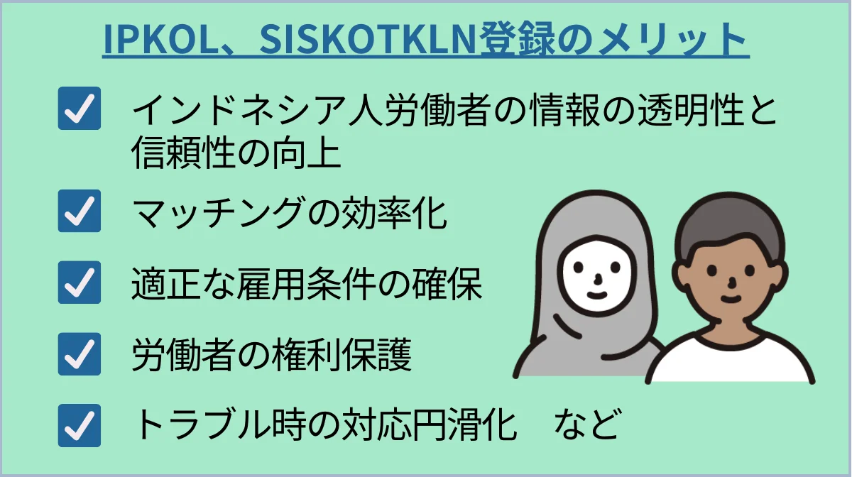 インドネシア特有の仕組み「IPKOL」と「SISKOTKLN」の理解