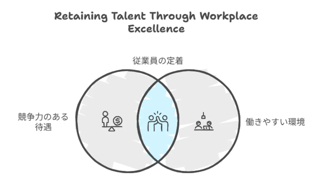 従業員の定着