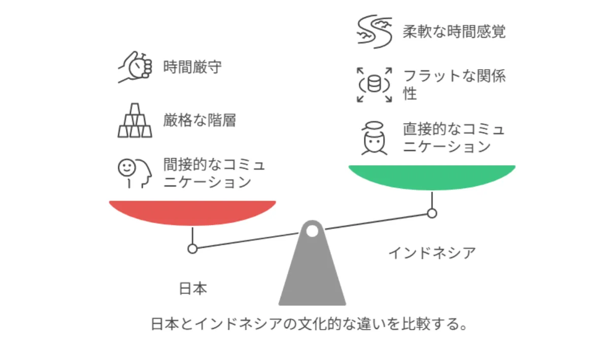 文化的背景の主な違い
