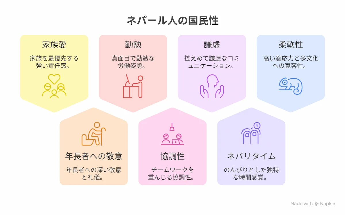 ネパールの国民性