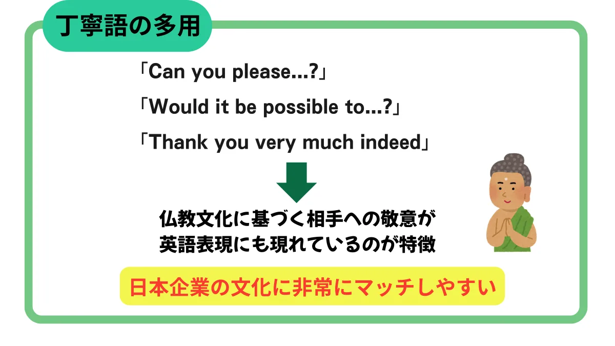 丁寧語の多用