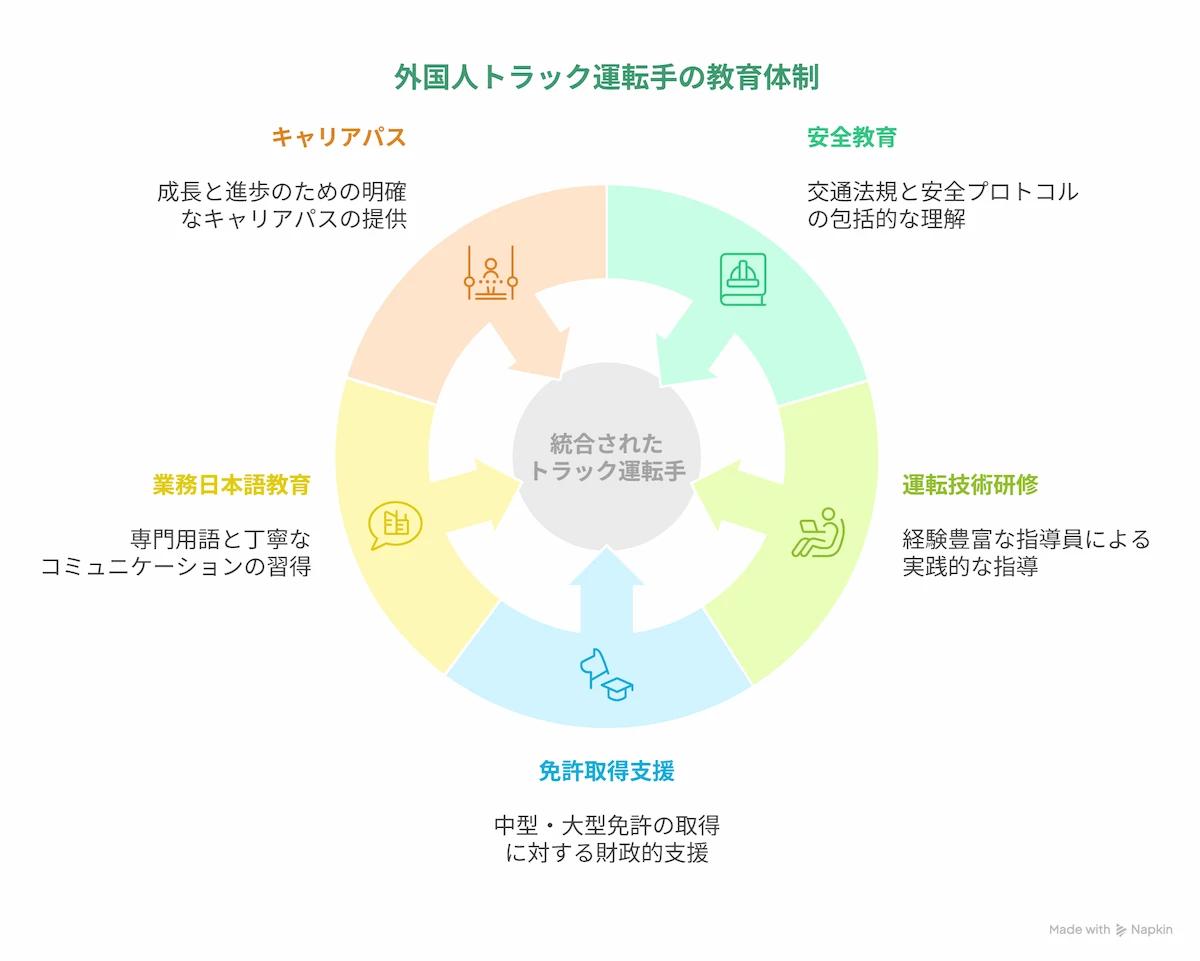 外国人の即戦力化を図る教育・研修制度の構築